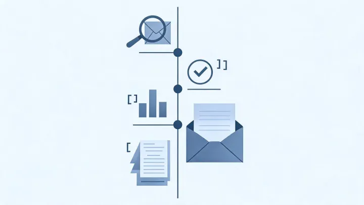 Company research editorial illustration